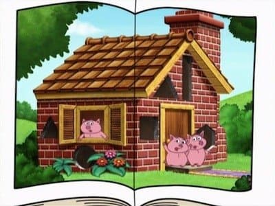 Dora salva a los tres cerditos